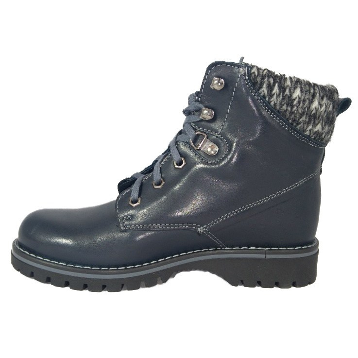 Botki damskie Dolce Pietro 1058-024-01-5 granatowy Botki damskie Dolce Pietro 1058-024-01-5 granatowy