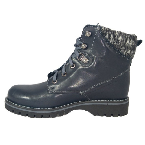 Botki damskie Dolce Pietro 1058-024-01-5 granatowy Botki damskie Dolce Pietro 1058-024-01-5 granatowy