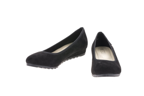 Baleriny damskie Filippo DP 027/17 BK czarne Baleriny damskie Filippo DP 027/17 BK czarne