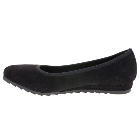 Baleriny damskie Filippo DP 027/17 BK czarne Baleriny damskie Filippo DP 027/17 BK czarne