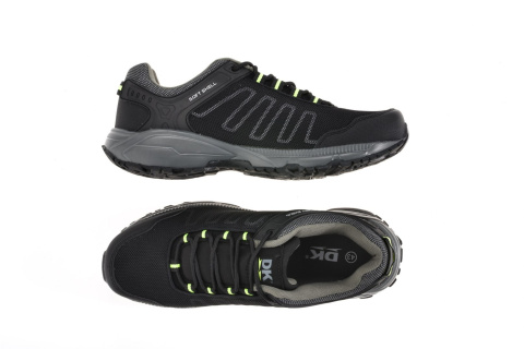Półbuty męskie DK 17002 MESH BLK/GREY/GREEN M Półbuty męskie DK 17002 MESH BLK/GREY/GREEN M