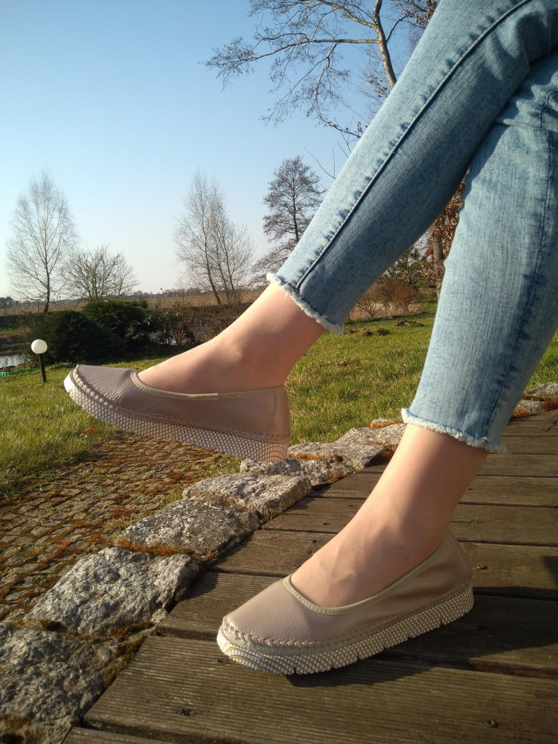 Espadryle damskie Maciejka 02449-10/00-0 beż metaliczny Espadryle damskie Maciejka 02449-10/00-0 beż metaliczny