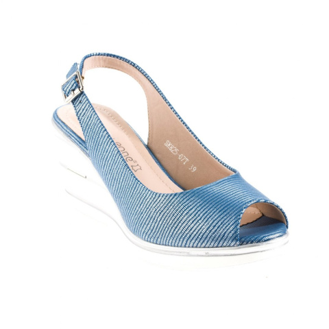 Sandały damskie Sergio Leone SK825-07T niebieski