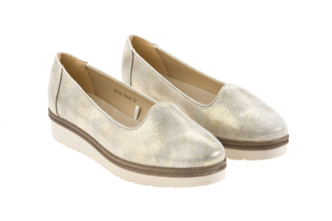 Półbuty damskie Vinceza XY 18-10444 srebrne Półbuty damskie Vinceza XY 18-10444 srebrne