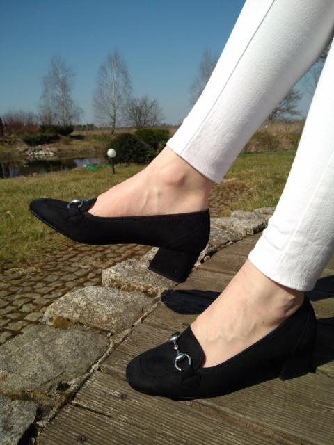 Półbuty damskie Vinceza xy18-10449 czarne Półbuty damskie Vinceza xy18-10449 czarne