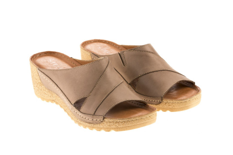 Klapki damskie Stella 881 cappuccino-12 Klapki damskie Stella 881 cappuccino-12