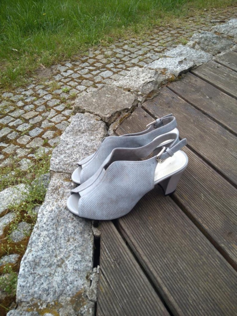 Sandały damskie Sergio Leone SK812 szary Sandały damskie Sergio Leone SK812 szary