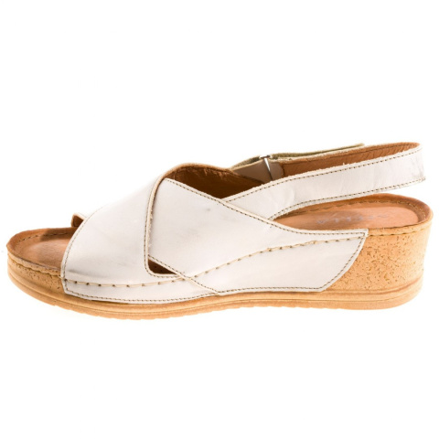 Sandały damskie Stella 871 beż złoty-55 Sandały damskie Stella 871 beż złoty-55