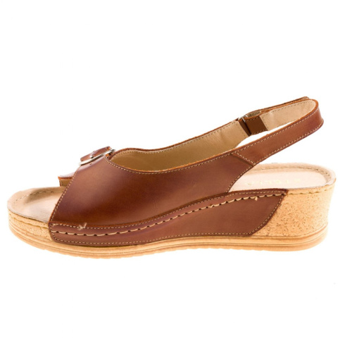 Sandały damskie Stella 870/1 brąz-45 Sandały damskie Stella 870/1 brąz-45