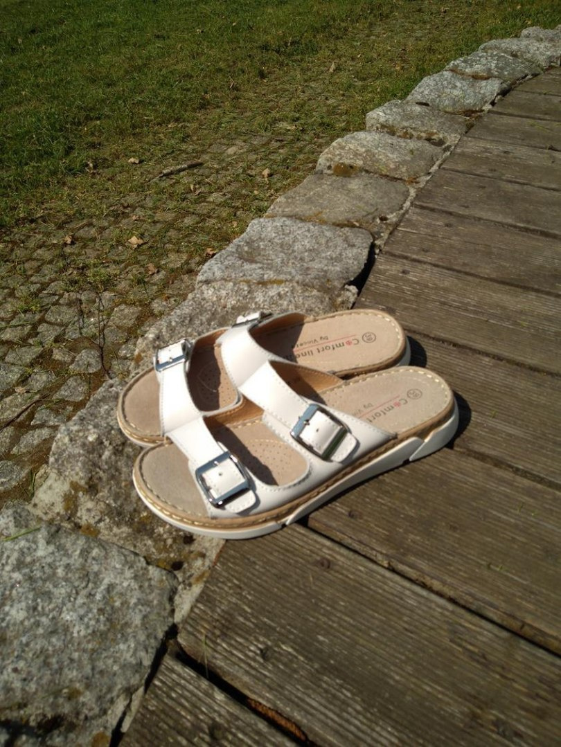 Klapki damskie Vinceza SG18-7764 biały Klapki damskie Vinceza SG18-7764 biały