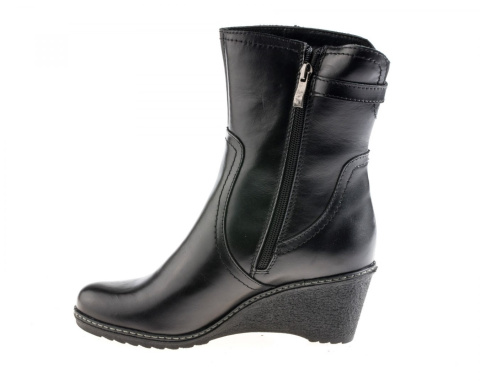 Botki damskie Dolce Pietro 0717-001-01-5 czarny Botki damskie Dolce Pietro 0717-001-01-5 czarny
