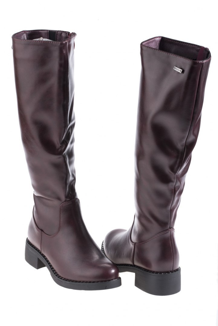 Kozaki damskie Sergio Leone KZ 280 bordo pu Kozaki damskie Sergio Leone KZ 280 bordo pu