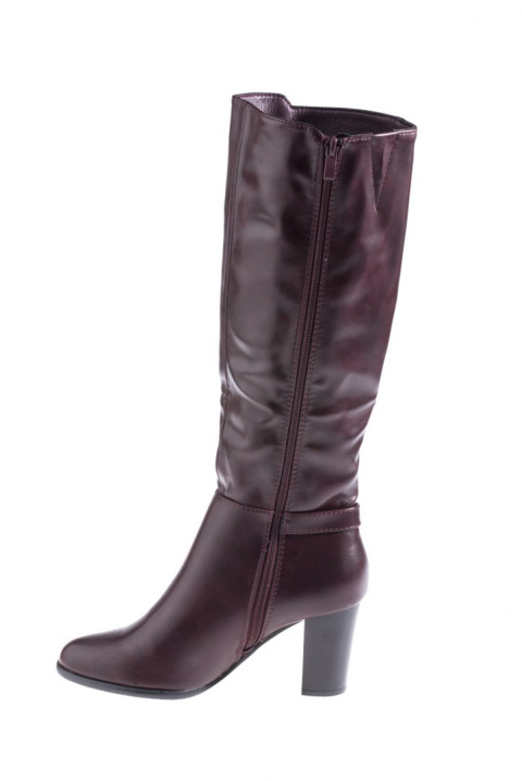 Kozaki damskie Sergio Leone KZ290 bordo pu Kozaki damskie Sergio Leone KZ290 bordo pu