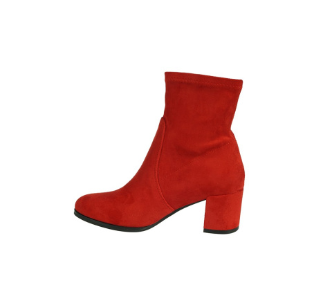 Botki damskie Sergio Leone BT 150 czerwony mic Botki damskie Sergio Leone BT 150 czerwony mic