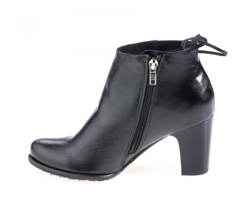 Botki damskie MS Z01216 czarny Botki damskie MS Z01216 czarny