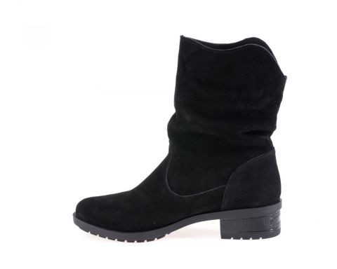 Botki damskie MS Z08228 czarny Botki damskie MS Z08228 czarny