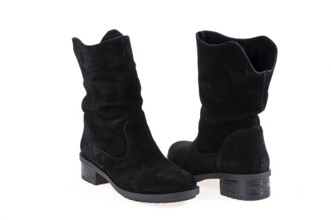 Botki damskie MS Z08228 czarny Botki damskie MS Z08228 czarny