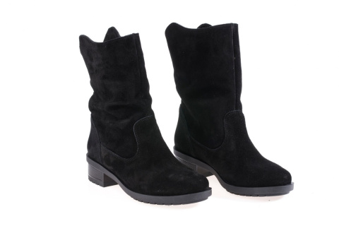 Botki damskie MS Z08228 czarny Botki damskie MS Z08228 czarny
