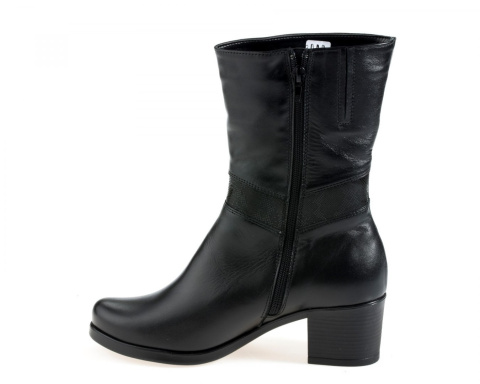 Botki damskie Markko 1728 czarne Botki damskie Markko 1728 czarne