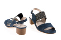 Sandały damskie Jezzi ASA119-3 niebieski