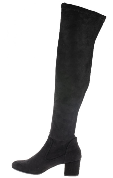 Kozaki damskie Juma 2737 strecz bukara czarny Kozaki damskie Juma 2737 strecz bukara czarny