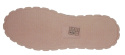 Półbuty damskie Sokolski AMI W23-340 pink ażurowe sznurowane