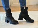 Botki damskie Maciejka K7183-01/00-8 czarny