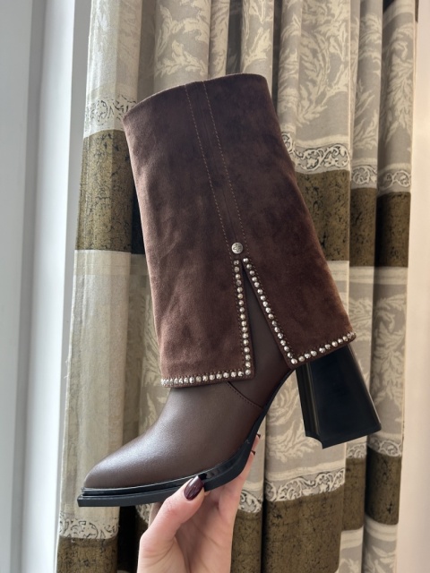 Botki damskie Maciejka K7206-02/00-8 brązowy