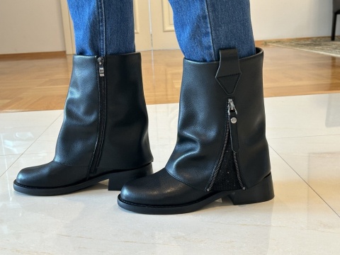 Botki damskie Maciejka K7213-01/00-8 czarny