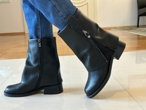 Botki damskie Maciejka K7213-01/00-8 czarny