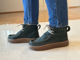 Botki damskie Ravini 241520 khaki nubuck