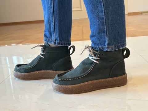 Botki damskie Ravini 241520 khaki nubuck