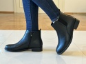Botki damskie Sergio Leone BT 25091 czarny pu