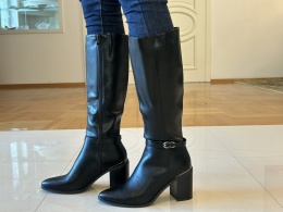 Kozaki damskie Sergio Leone KZ 25738 czarny