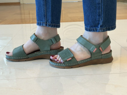 Sandały damskie Stella 990 zielony-21