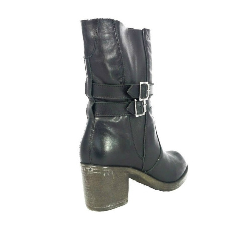 Botki damskie Dolce Pietro 0774-001-01-4 czarny Botki damskie Dolce Pietro 0774-001-01-4 czarny