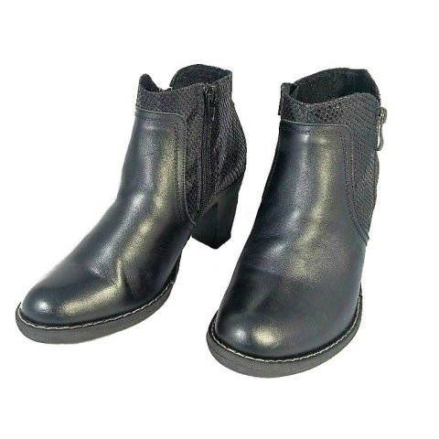Botki damskie Kucyk Roca czarny Botki damskie Kucyk Roca czarny