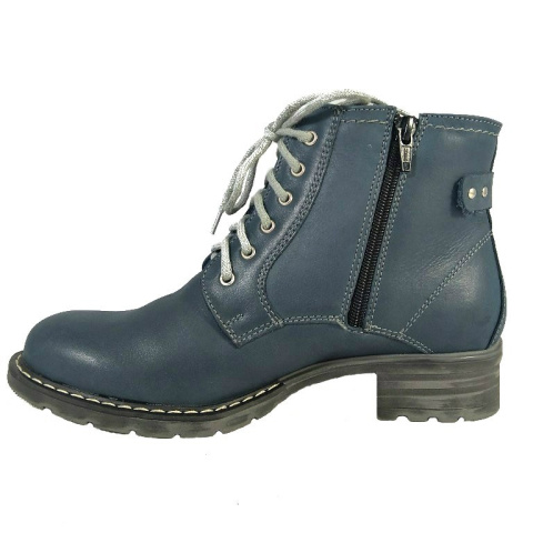 Trzewiki damskie Stella 2032 granat-7 Trzewiki damskie Stella 2032 granat-7