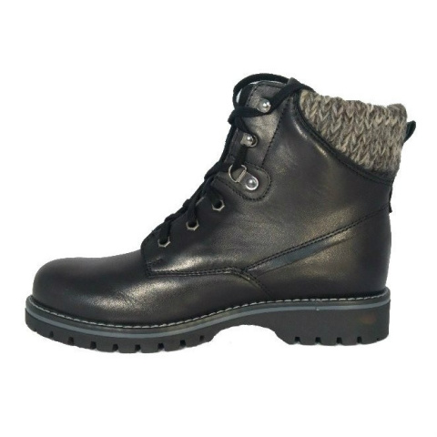 Trzewiki damskie Dolce Pietro 1058-001-01-5 czarne Trzewiki damskie Dolce Pietro 1058-001-01-5 czarne