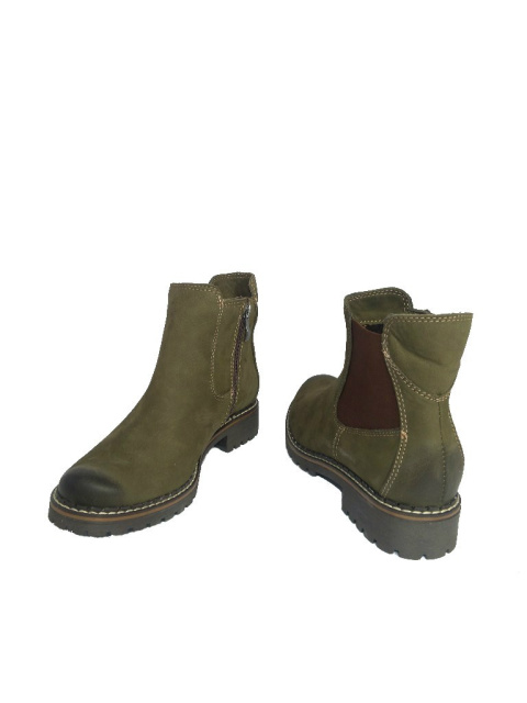 Botki damskie Dolce Pietro 1077-016-04-5 oliwka Botki damskie Dolce Pietro 1077-016-04-5 oliwka