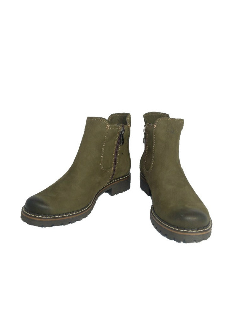 Botki damskie Dolce Pietro 1077-016-04-5 oliwka Botki damskie Dolce Pietro 1077-016-04-5 oliwka