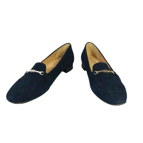 Półbuty damskie Gamis 3021 granat zamsz-w96 Półbuty damskie Gamis 3021 granat zamsz-w96