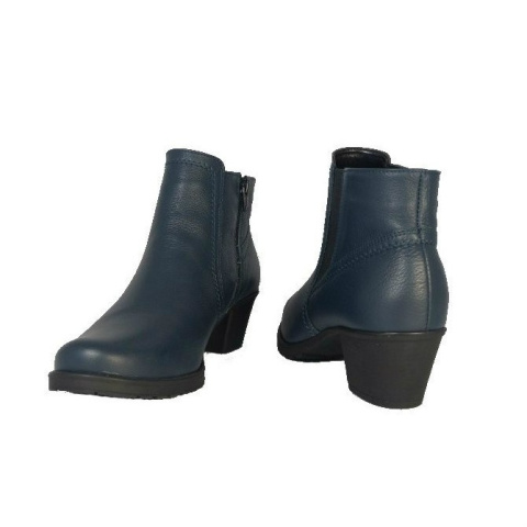 Botki damskie Markko 1635 granat groch Botki damskie Markko 1635 granat groch