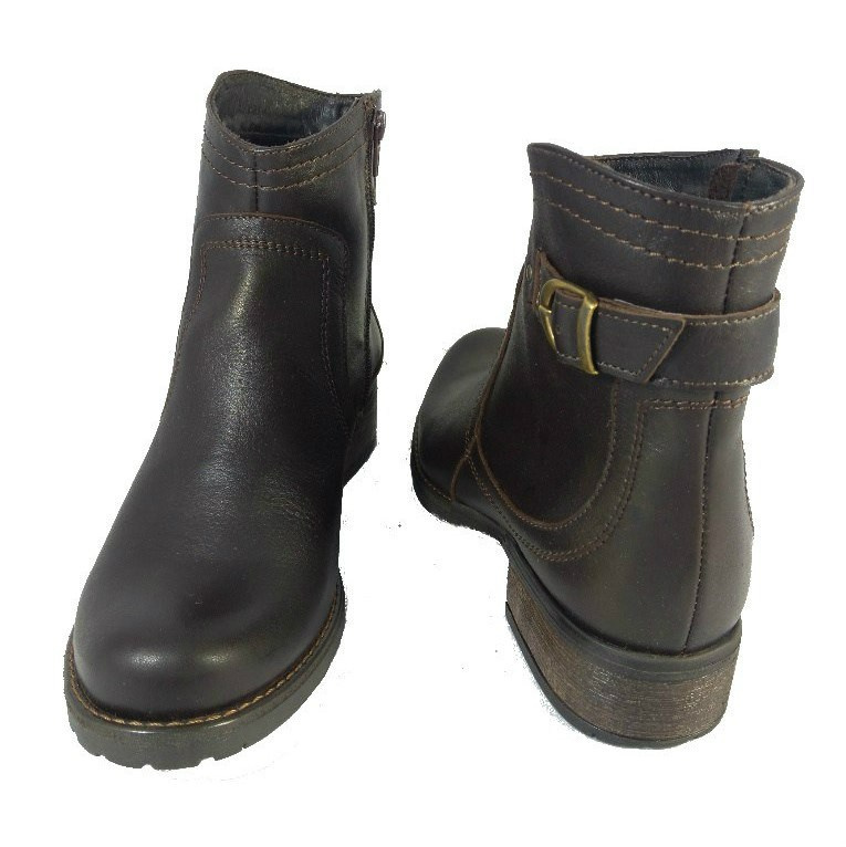 Botki damskie Stella 3052 brąz 35 Botki damskie Stella 3052 brąz 35
