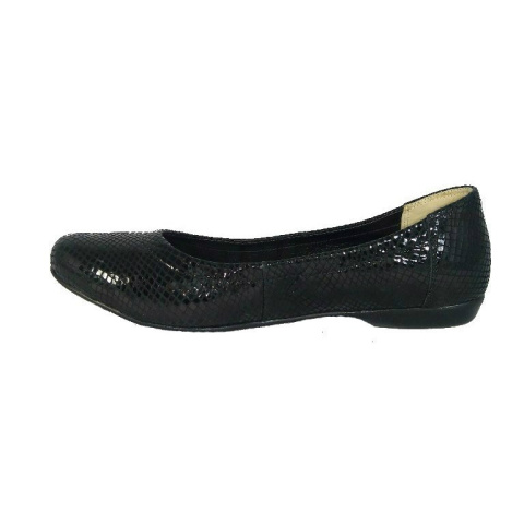 Baleriny damskie Carsona 11311 nero lakier Baleriny damskie Carsona 11311 nero lakier