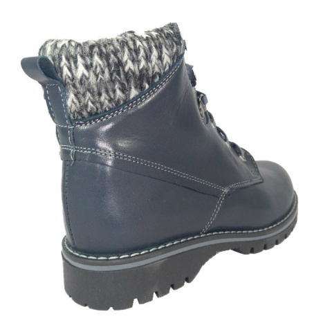 Botki damskie Dolce Pietro 1058-024-01-5 granatowy Botki damskie Dolce Pietro 1058-024-01-5 granatowy