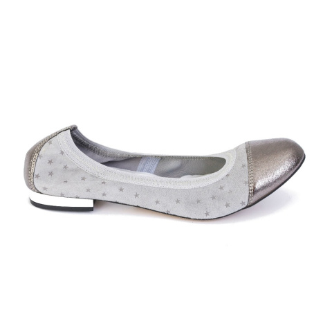 Baleriny damskie Gamis 1402 kolor Z64+W21 ciekawe połączenie skór wciągane Baleriny damskie Gamis 1402 kolor Z64+W21 ciekawe połączenie skór wciągane