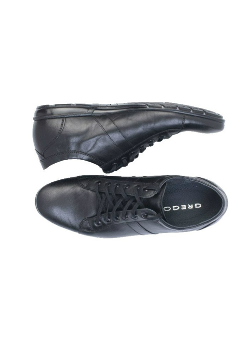 Półbuty męskie Gregor 01388-ME-S10 czarny Półbuty męskie Gregor 01388-ME-S10 czarny