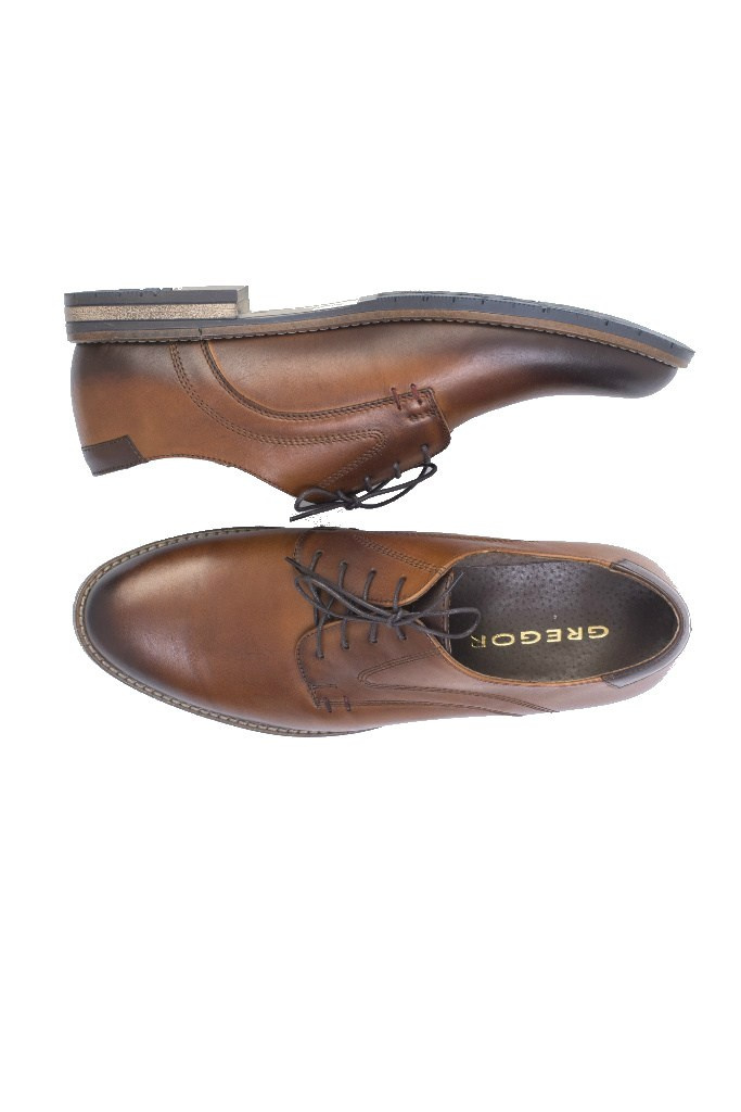 Półbuty męskie Gregor 1836A-ME-B570 jasny brąz Półbuty męskie Gregor 1836A-ME-B570 jasny brąz