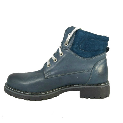Trzewiki damskie Stella 4008 granat-7 Trzewiki damskie Stella 4008 granat-7